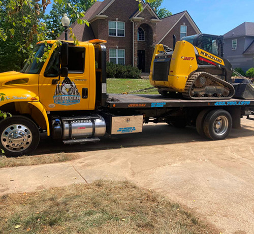 Equipment Hauling Chattanooga American Tow & Recovery